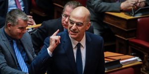 Ο βουλευτής της ΝΔ Νίκος Δένδιας / Φωτογραφία: EUROKINISSI