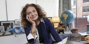 Η σχεδιάστρια μόδας Diane von Furstenberg