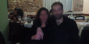 Η άτυχη Κατερίνα με το σύζυγό της