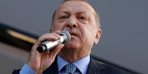 Ο Τούρκος πρόεδρος Ρετζέπ Ταγίπ Ερντογάν (Φωτογραφία: ΑΡ/Burhan Ozbilici)