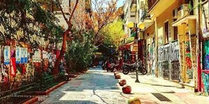 Εξάρχεια (Φωτογραφία: Instagram @evaggelia_klimou)