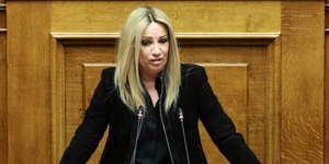 Η Φώφη Γεννηματά /Φωτογραφία: EUROKINISSI
