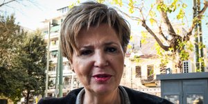Η υπουργός Προστασίας του Πολίτη Ολγα Γεροβασίλη- φωτογραφία eurokinissi