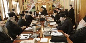 Εμμένει στη θέση της η Ιερά Σύνοδος/ Φωτογραφία: EUROKINISSI- ΧΡΗΣΤΟΣ ΜΠΟΝΗΣ