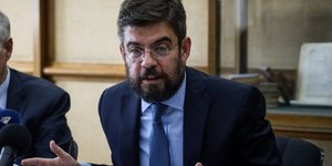 Ο υπουργός Δικαιοσύνης Μιχάλης Καλογήρου / Φωτογραφία: ΓΙΑΝΝΗΣ ΠΑΝΑΓΟΠΟΥΛΟΣ/EUROKINISSI