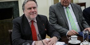 Η απάντηση του Κατρούγκαλου για τις παραιτήσεις στελεχών του ΠΡΑΤΤΩ από το ΥΠΕΞ (Φωτο: Eurokinissi)