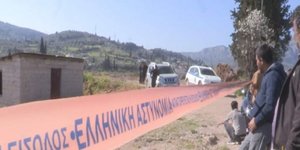 το σημείο που βρέθηκε το πτώμα του άνδρα/Φωτογραφία: korinthοstv