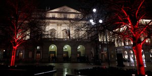 H φημισμένη Σκάλα του Μιλάνου (Φωτογραφία: AP/Antonio Calanni)