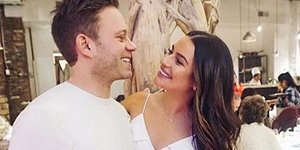 Η Λία Μισέλ με τον σύζυγό της