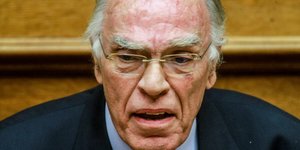 Ο πρόεδρος της Ενωσης Κεντρώων Βασίλης Λεβέντης- φωτογραφία eurokinissi