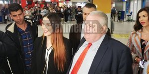 Η Ειρήνη Μελισσαροπούλου στην Ελλάδα