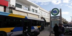 σταθμός μετρό Αιγάλεω/Φωτογραφία: Eurokinissi