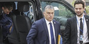Ο Βίκτορ Ορμπαν/ Φωτογραφία: AP- Olivier Matthys