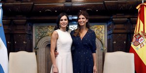 Λετίθια και Τζουλιάνα Αγουάντα /Φωτογραφία: casareal.es