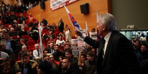 Το συνέδριο της ΓΣΕΕ στην Καλαμάτα (Φωτογραφία: EUROKINISSI/ ΓΡΑΦΕΙΟ ΤΥΠΟΥ ΠΑΜΕ)