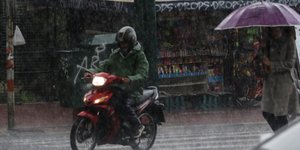 Εικόνα από πρόσφατη καταιγίδα στην Αθήνα / Φωτογραφία: EUROKINISSI