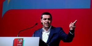 Ομιλία Τσίπρα στο Γαλάτσι