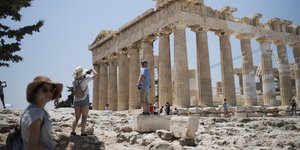 Ακρόπολη, τουρίστες φωτογραφίες