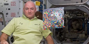 Ο Σκοτ Κέλι στο διάσημα