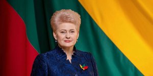 Η πρόεδρος της Λιθουανίας, Ντάλια Γκριμπαουσκάιτε