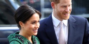 Ο πρίγκιπας Χάρι με την σύζυγό του Μέγκαν Μαρκλ