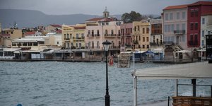 ΛΙμάνι Χανίων στην Κρήτη