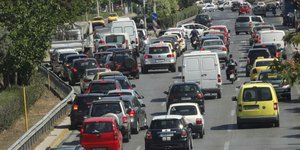 Κίνηση στους δρόμους Παραλιακή Αττική