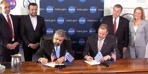 Υπογραφή συνεργασίας ΕΛΔΟ με NASA
