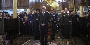 Προκόπης Παυλόπουλος σε εκκλησία