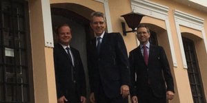 Στο σπίτι του Κωνσταντίνου Καραμανλή ο Τζεφρι Πάιατ