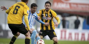 Ο Σιμόες σε παιχνίδι της Λαμίας στο Κύπελλο Ελλάδος