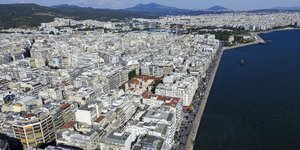 Αεροφωτογραφία από τη Θεσσαλονίκη / Φωτογραφία: EUROKINISSI