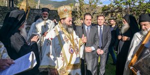 Την Ι.Μ. Ιβήρων επισκέφθηκε ο Διοικητης του Αγίου Όρους