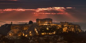 Μοναδική θέα της Ακρόπολης