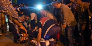 Ο Κώστας Θεοδωρακάκης αναίσθητος