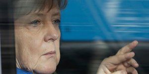 Η Ανγκελα Μέρκελ λυπημένη