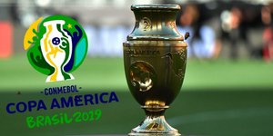 Το τρόπαιο του Κόπα Αμέρικα για τη διοργάνωση του 2019