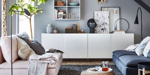 Σε ένα design σαλόνι/ Φωτογραφία: IKEA