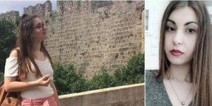 Η άτυχη φοιτήτρια Ελένη Τοπαλούδη σε κολάζ δυο φωτογραφικών στιγμιότυπων