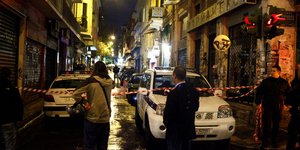 Περιπολικά στα Εξάρχεια