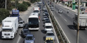 Οχήματα στην εθνική Οδό