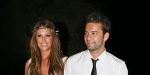 Χρηστίδου Μαραντίνης στο γάμο τους