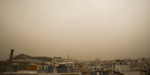 Καιρός αφρικανική σκόνη Αθήνα