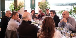 Η συνάντηση του Κυριάκου Μητσοτάκη με καλλιτέχνες