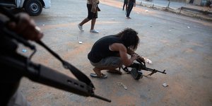 Ενοπλος στην Τρίπολη της Λιβύης