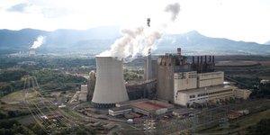 Εργοστάσιο παραγωγής ηλεκτρικής ενέργειας της ΔΕΗ με χρήση λιγνίτη