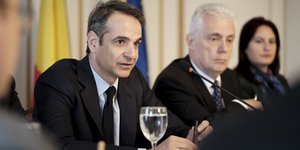Θα κάνω την Ελλάδα ένα πραγματικό success story είπε σε γεύμα με τους πρέσβεις της ΕΕ ο Κυριάκος Μητσοτάκης