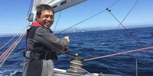 Ο τυφλός Ιάπωνας ιστιοπλόος, Μιτσουχίρο Ιουαμότο