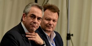 Ο Κωνσταντίνος Μίχαλος/ Φωτογραφία: EUROKINISSI- ΤΑΤΙΑΝΑ ΜΠΟΛΑΡΗ