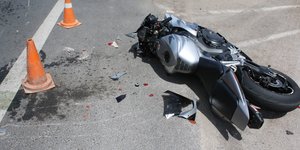 Μηχανή μετά από τροχαίο